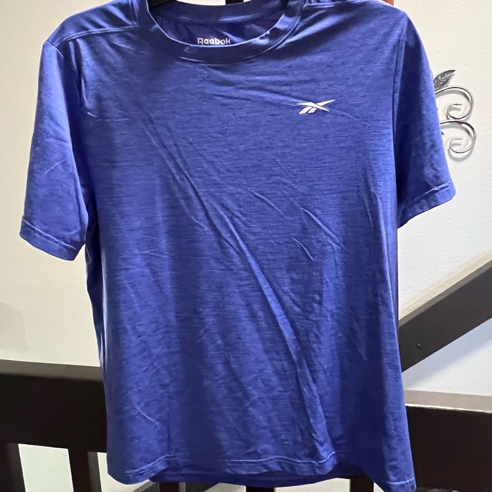 Reebok Men's Short Sleeve Tee in Blue #281